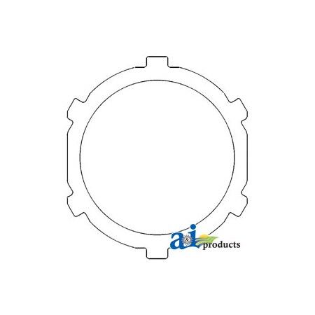 A & I Products Plate, Trans Drive Shaft Assembly 4" x4" x0.2" A-R63069